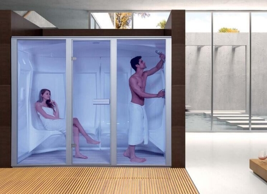 Pannello di controllo moderno acrilico del computer della stanza del bagno a vapore di sauna di stile