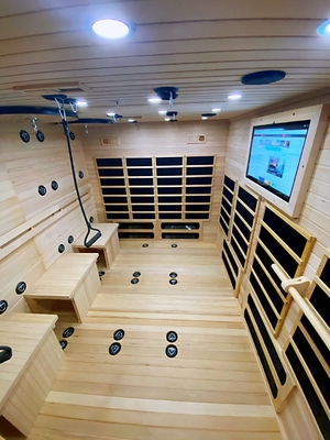 Cicuta all'aperto infrarossa 110V/220V della stanza di sauna di multi yoga di funzione