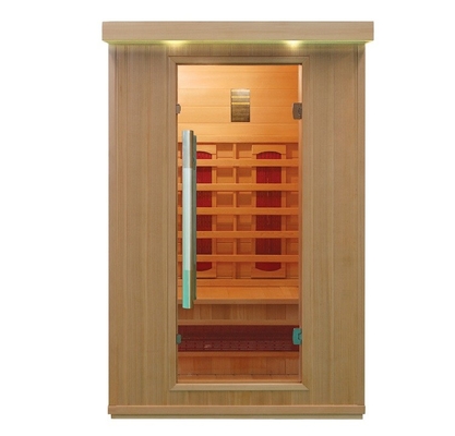 Radiatore infrarosso di legno infrarosso lontano all'aperto della stanza di sauna della cicuta popolare di lusso