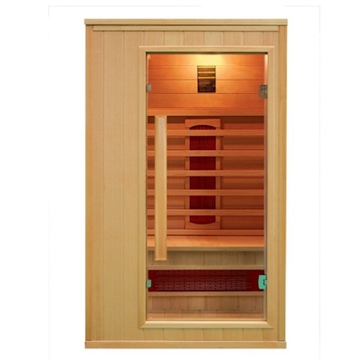 Radiatore infrarosso di legno infrarosso lontano all'aperto della stanza di sauna della cicuta popolare di lusso
