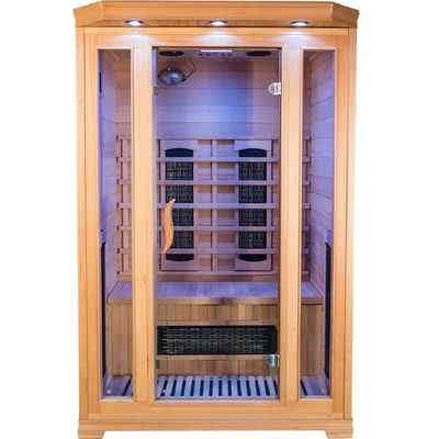 Radiatore infrarosso di legno infrarosso lontano all'aperto della stanza di sauna della cicuta popolare di lusso