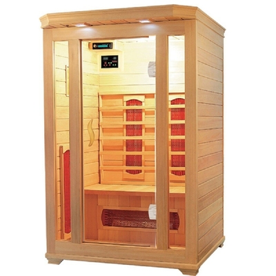 Radiatore infrarosso di legno infrarosso lontano all'aperto della stanza di sauna della cicuta popolare di lusso