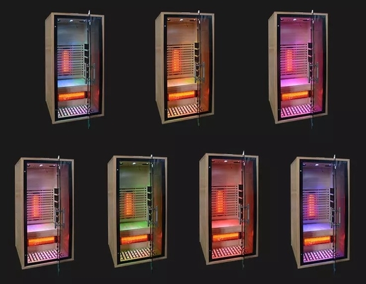 Modelli la stazione termale infrarossa lontana Mini Sauna For Half Body finlandese 100KG di sauna della stanza