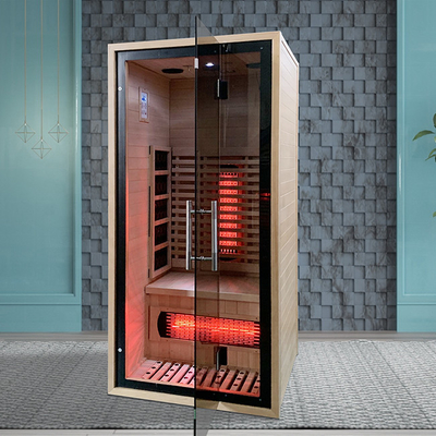 Modelli la stazione termale infrarossa lontana Mini Sauna For Half Body finlandese 100KG di sauna della stanza