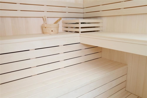 Grande persona Cedar Sauna della famiglia 4 della Camera di combinazione di sauna di essiccatoio a vapore del CE di dimensione