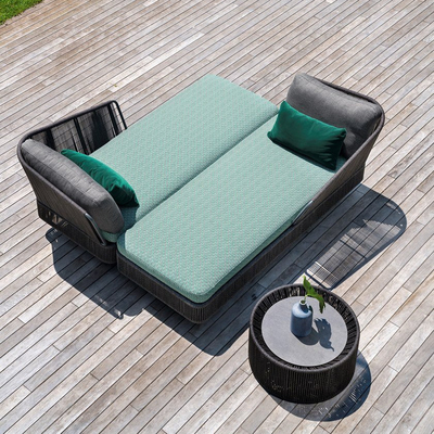 Sedia all'aperto della chaise-lounge del giardino di Chaise Lounge Daybed Contract Quality Baech di svago del patio