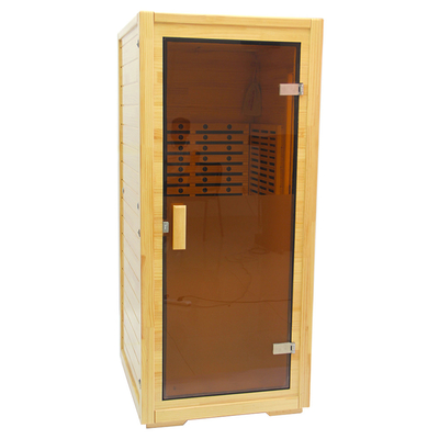 Sauna all'aperto infrarossa lontana del corpo della sala 240V 1.5kw di sauna della cicuta mezza