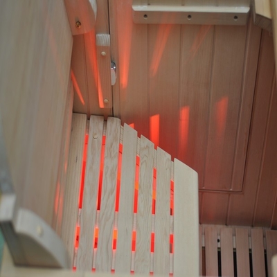 Sauna minima della singola persona 110V di Cedar Home Infrared Sauna 99 rossi