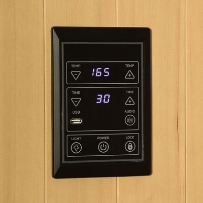 Cicuta canadese infrarossa lontana dell'interno 9KW di legno della persona della stanza 2-4 di sauna
