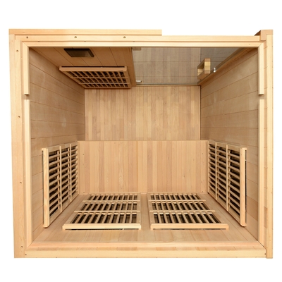 Cicuta canadese infrarossa lontana dell'interno 9KW di legno della persona della stanza 2-4 di sauna