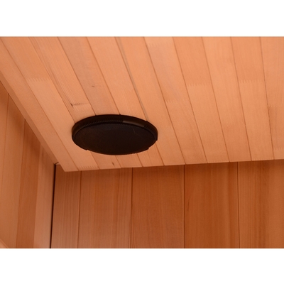 Cicuta canadese infrarossa lontana dell'interno 9KW di legno della persona della stanza 2-4 di sauna