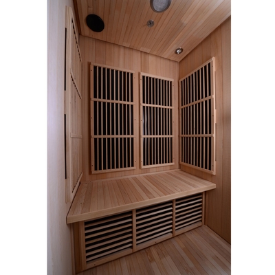 Cicuta canadese infrarossa lontana dell'interno 9KW di legno della persona della stanza 2-4 di sauna