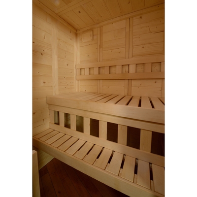 stanza attillata nordica di sauna del vapore di sauna 6kw della persona asciutta tradizionale della sala ETL 2
