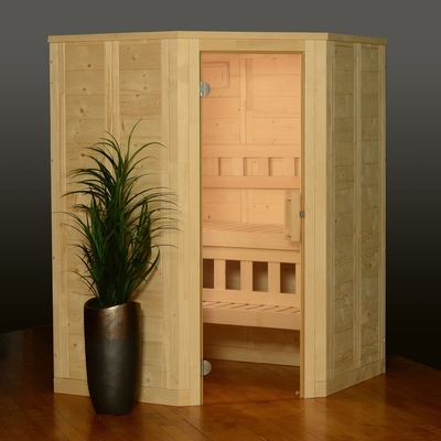 stanza attillata nordica di sauna del vapore di sauna 6kw della persona asciutta tradizionale della sala ETL 2