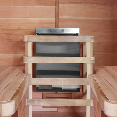 Persona rossa di Cedar Steam Sauna Room 2 di tendenza del solido portatile tradizionale di sauna